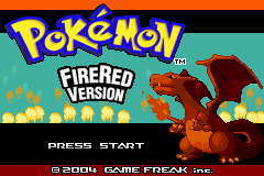 Pokemon Adventure - Red Chapter (beta 2.5) Title Screen